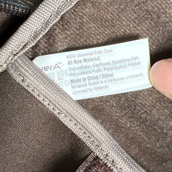 Nintendo DS Vera PowerA Folio Case Switch Or Lite - Picture 3 of 5